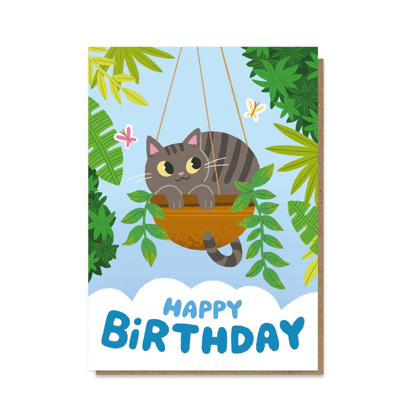 Basket Case Birthday Card