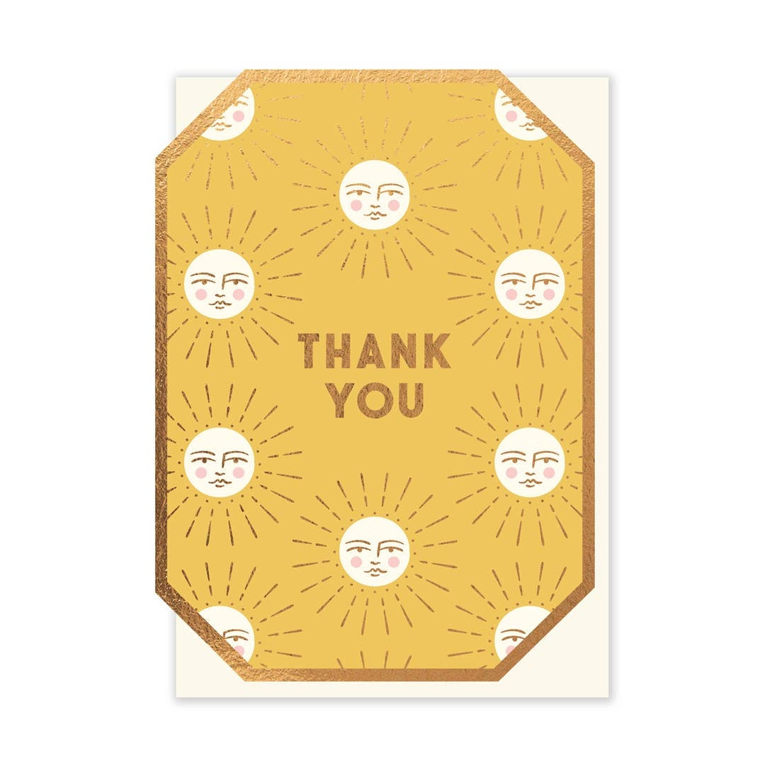 Suns Thank You Card
