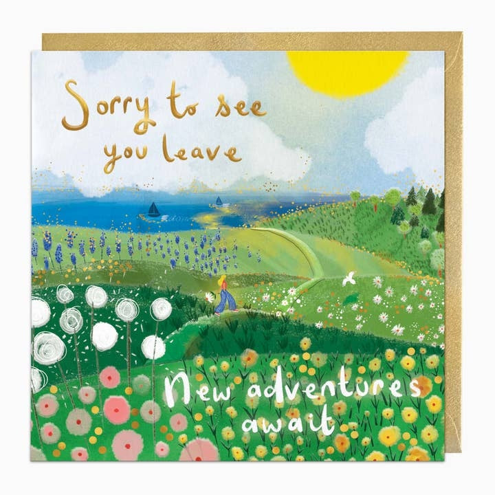 Adventure Awaits Bon Voyage Card