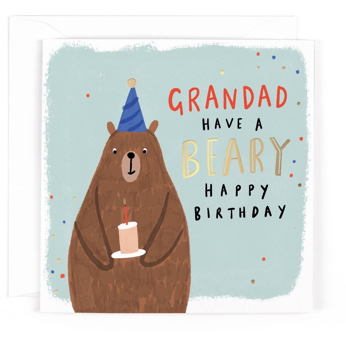 Grandad Bear Birthday Card