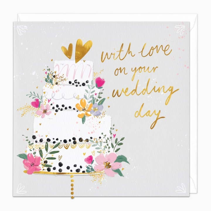 With Love Wedding Card