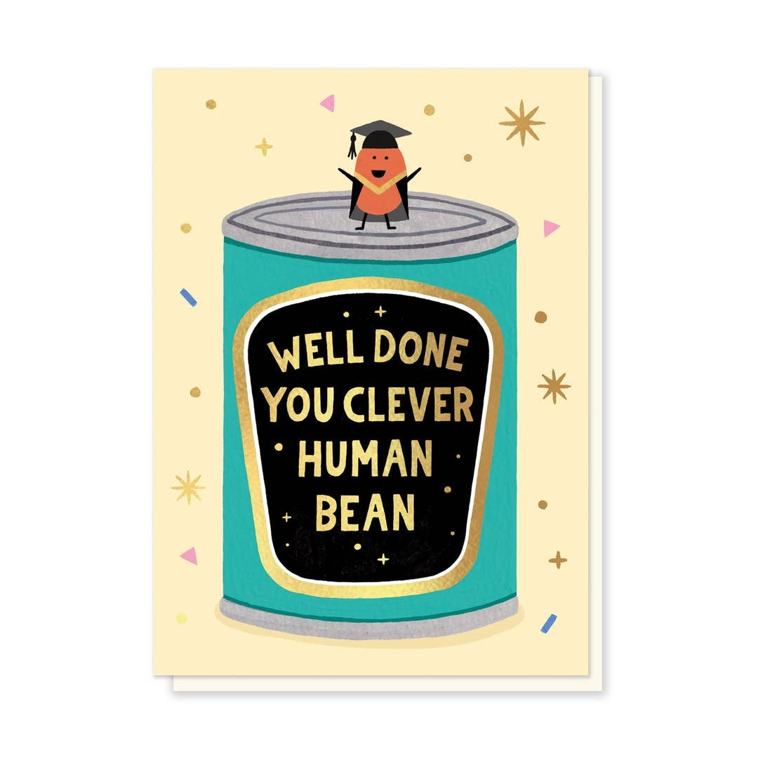 Graduation Bean Card