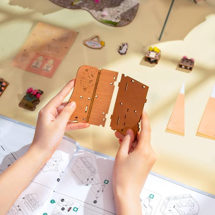 DIY 3D Wooden Puzzle | Blossom Cart