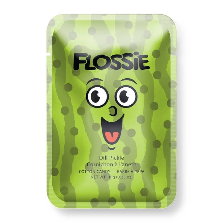 Flossie Dill Pickle Cotton Candy