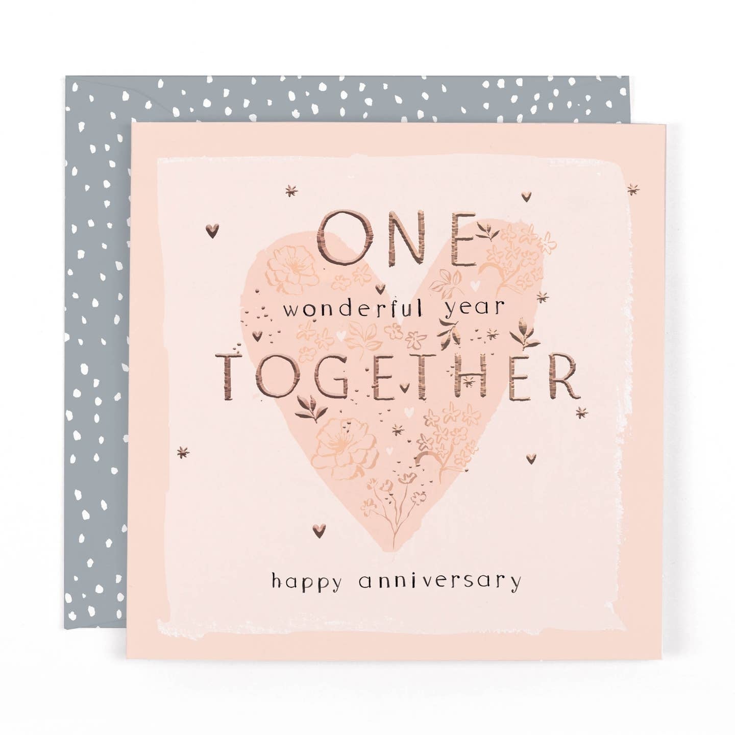 One Wonderful Year Anniversary Card