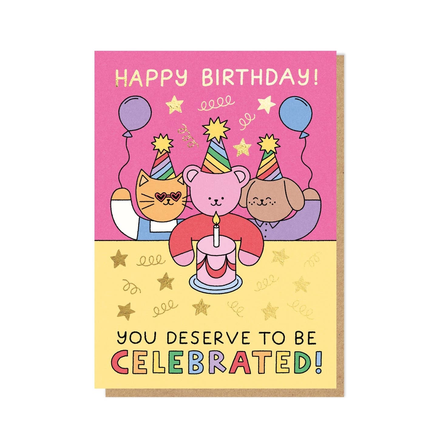 Be Celebrated Birthday Card