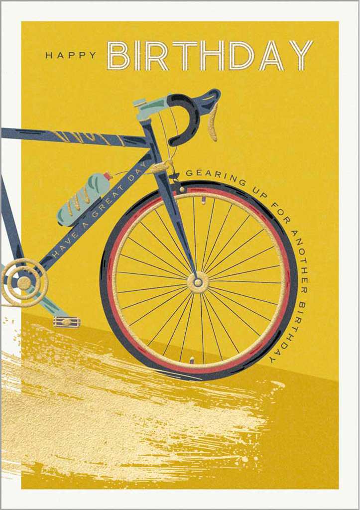 Gearing Up Birthday Card