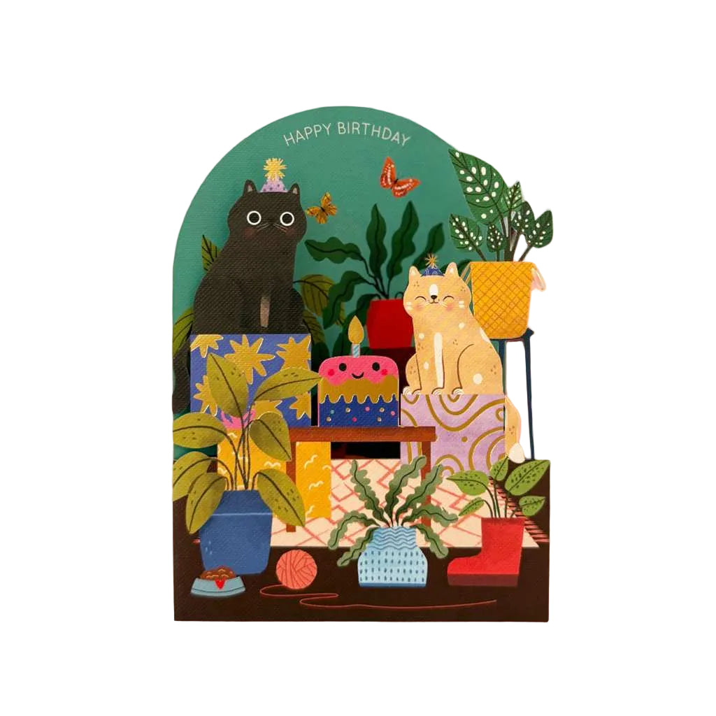 Party Cats Birthday Card