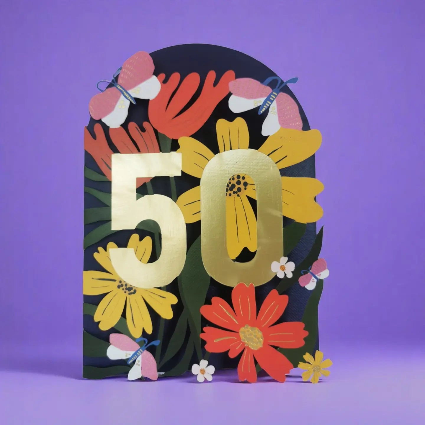 50th  Age Birthday Card