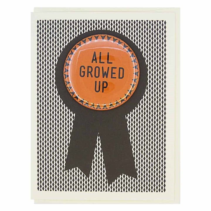 All Growed Up Birthday Card