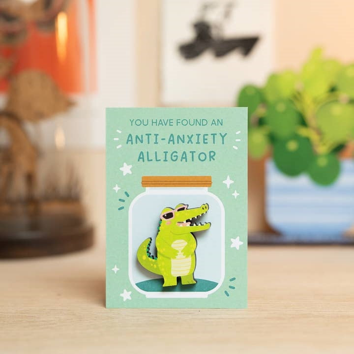 Dapple & Dot Pin | Anti-Anxiety Alligator