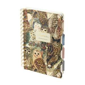 Owls Spiral Bound Journal
