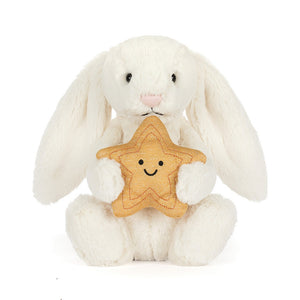 Jellycat Cream Bunny With Star Plush