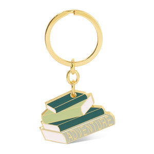 An Adventurous Spirit Bookmark Keychain