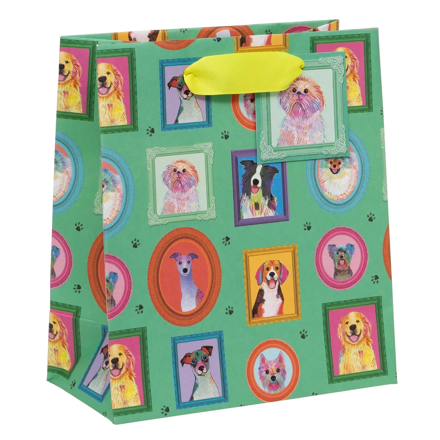 Medium Billy Dog Snaps Gift Bag