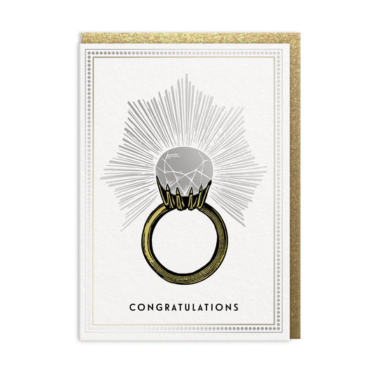 Engagement Ring Wedding Card