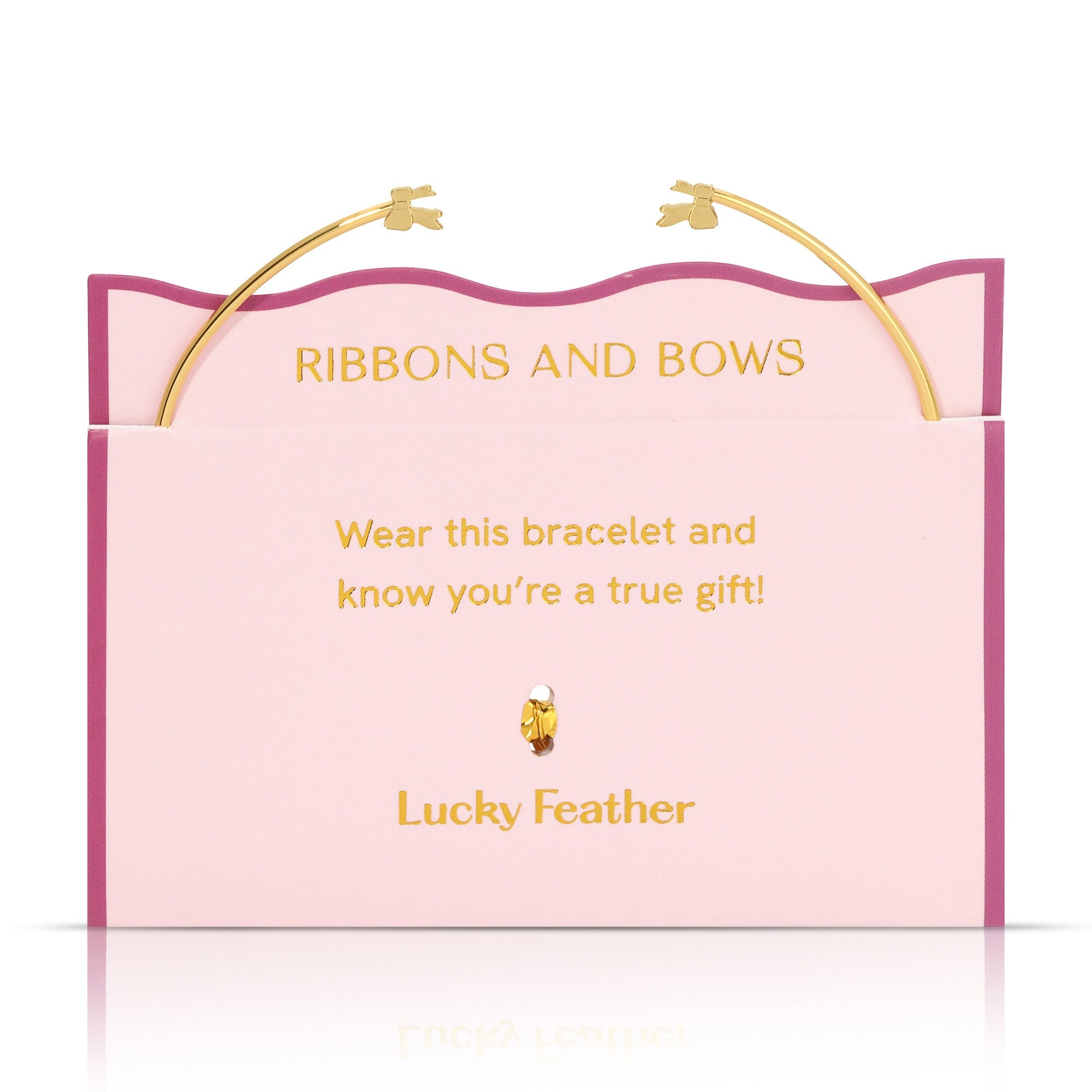 Ribbons And Bows Connection Cuff Bracelet