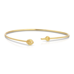 Key To My Heart Connection Cuff Bracelet
