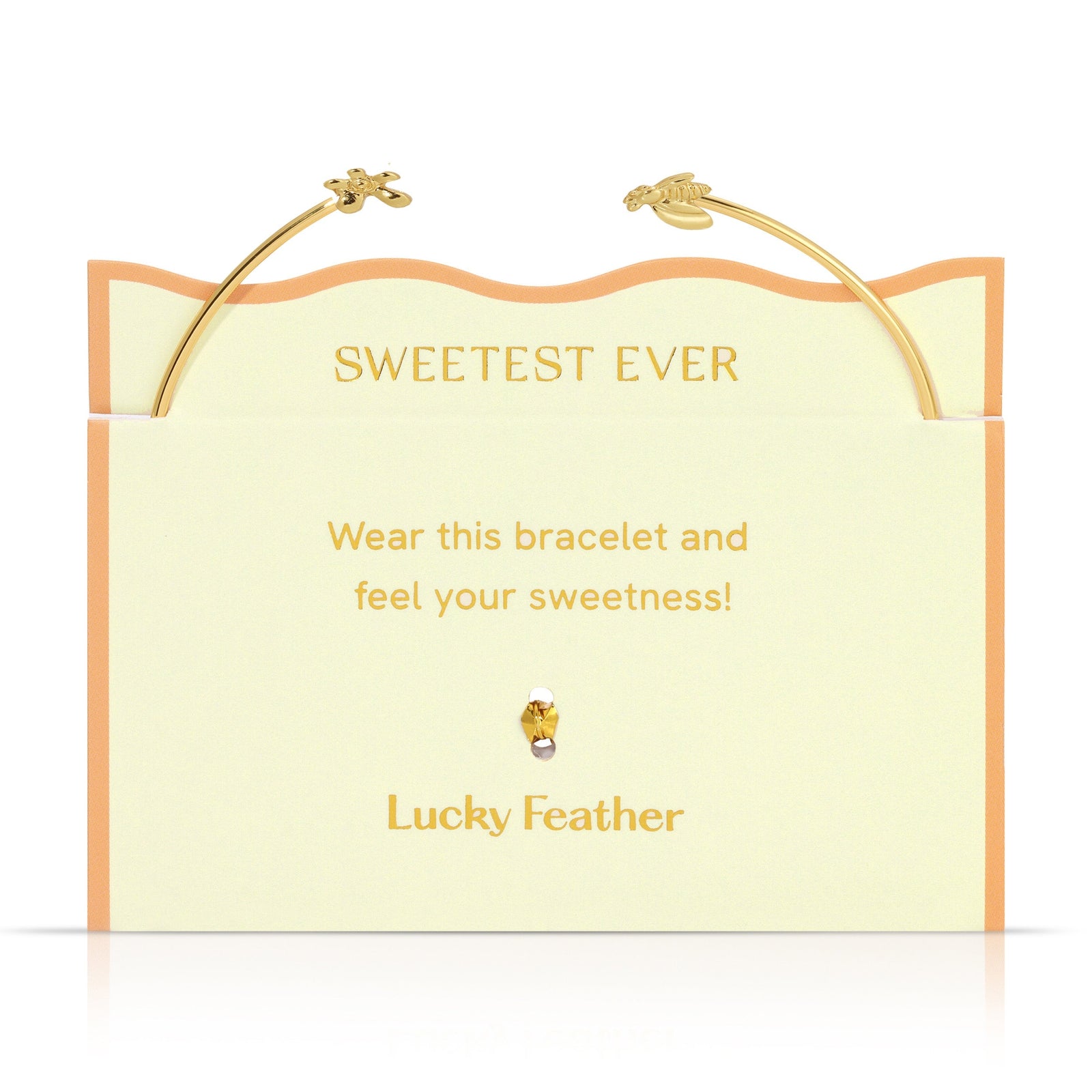 Sweetest Ever Connection Cuff Bracelet