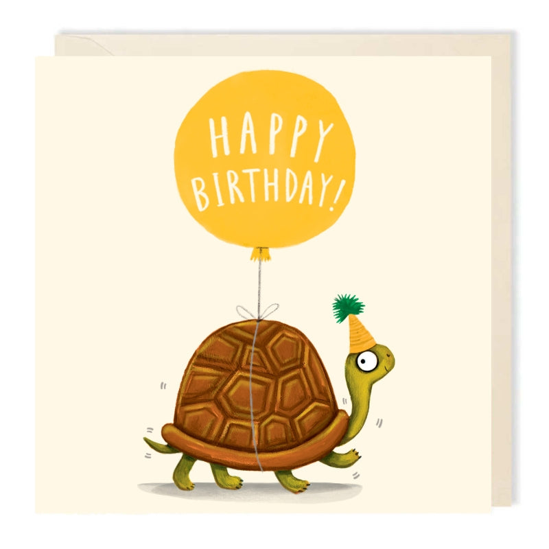 Tortoise Birthday Card