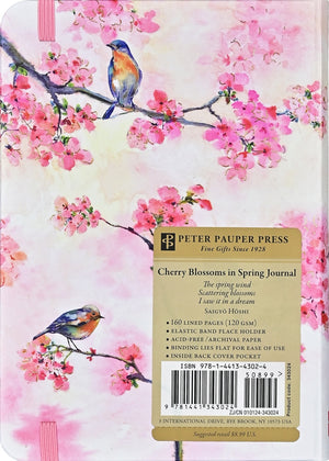 Cherry Blossoms In Spring Small Journal