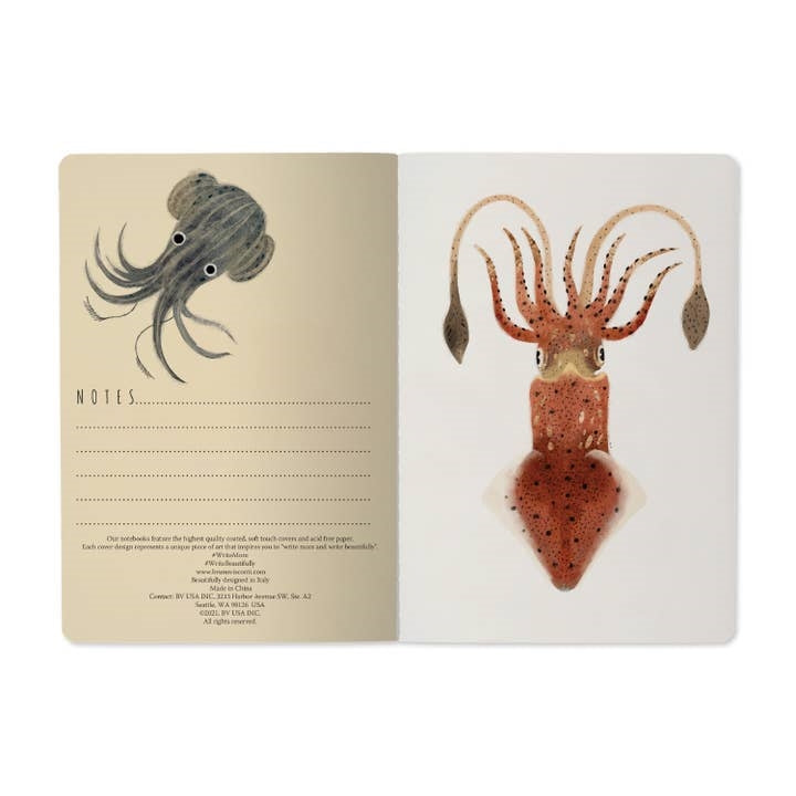Deep Sea Small Lined Notebook