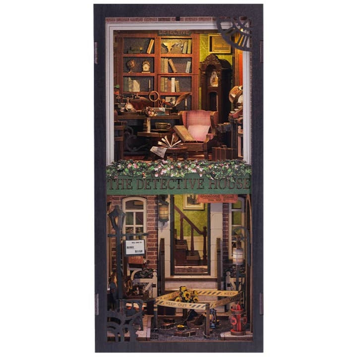 Miniature Diy Kit Book Nook | Rose Detective Agency