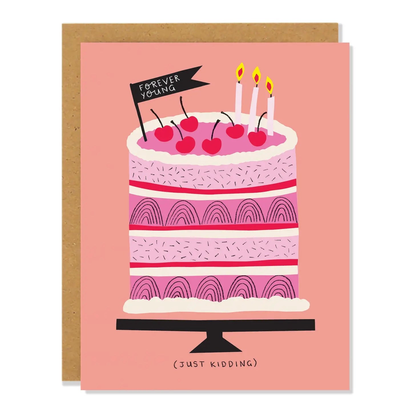 Forever Young Birthday Card