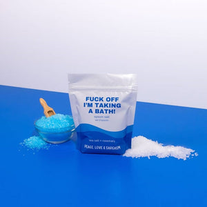 Peace, Love & Sarcasm Epsom Salt Bath Soak | Fuck Off