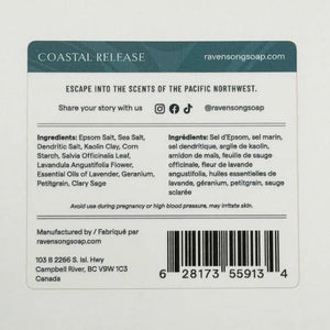 Ravensong Sea Bath Soak | Coastal Release
