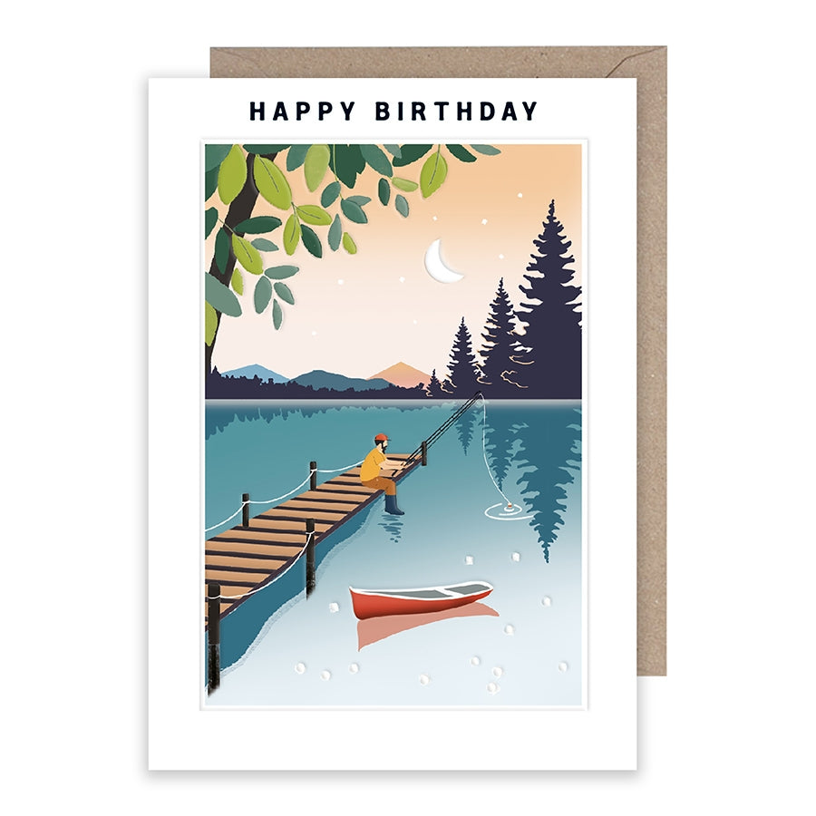 Fishing Birthday Card