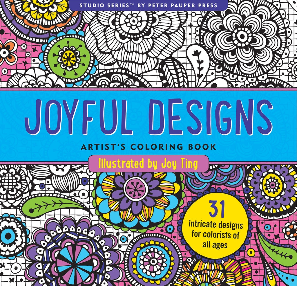Pauper Colouring Book | Joyful Designs Colouring Book