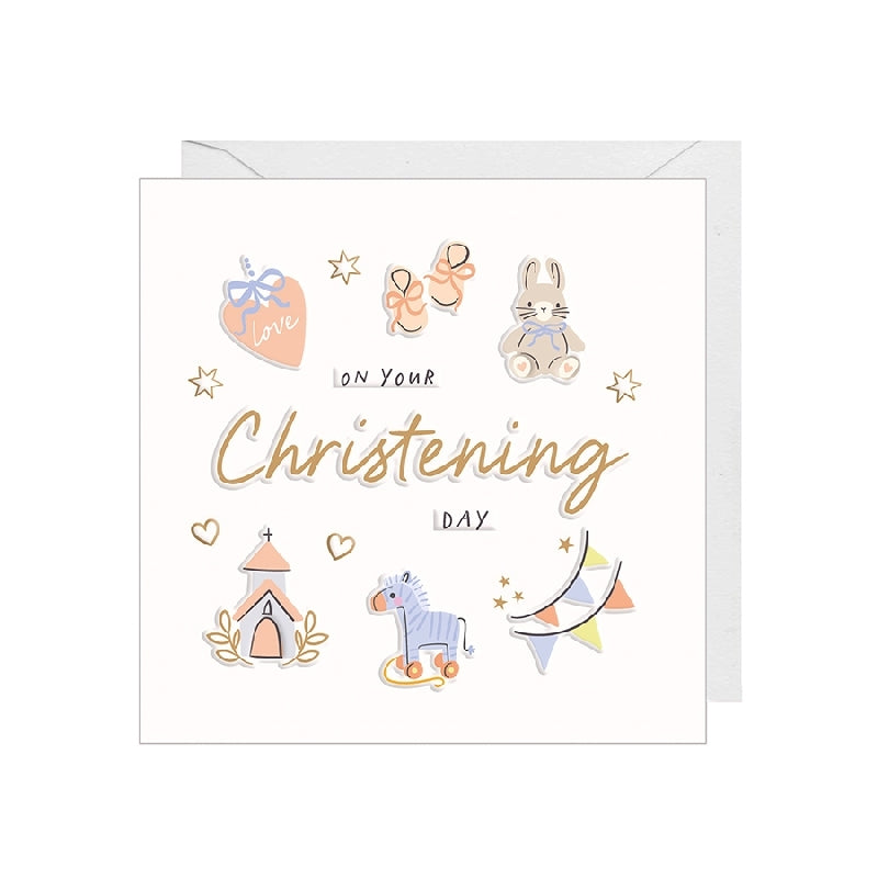 Christening Day Card