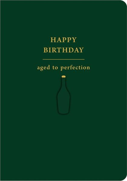 Aged To Perfection Birthday Card