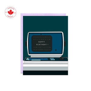 MDR Machine Birthday Card