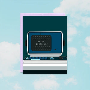 MDR Machine Birthday Card