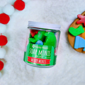 Happy Hippo Bath Co. Mini Soaps | Merry Minis