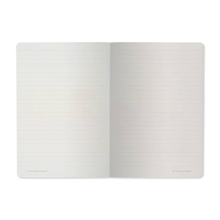 Mushrooms On White Lined Notebook