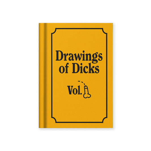 Drawings Of Dicks Mini Notebook
