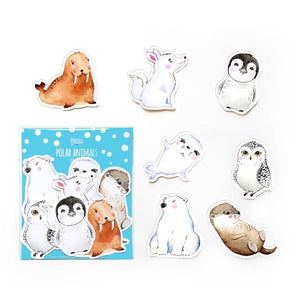 Polar Animals Sticker Set