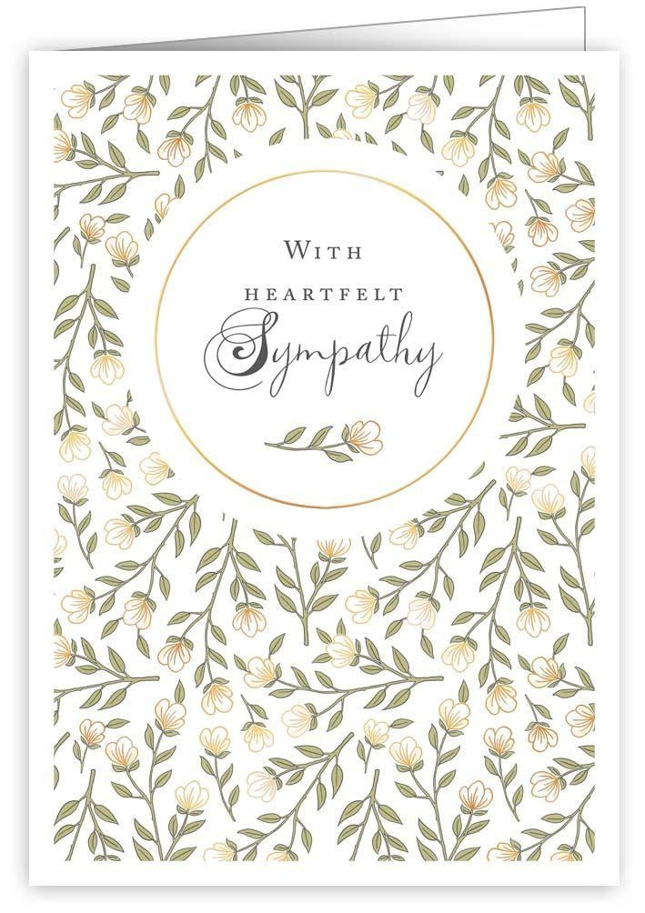 With Heartfelt Sympathy Card