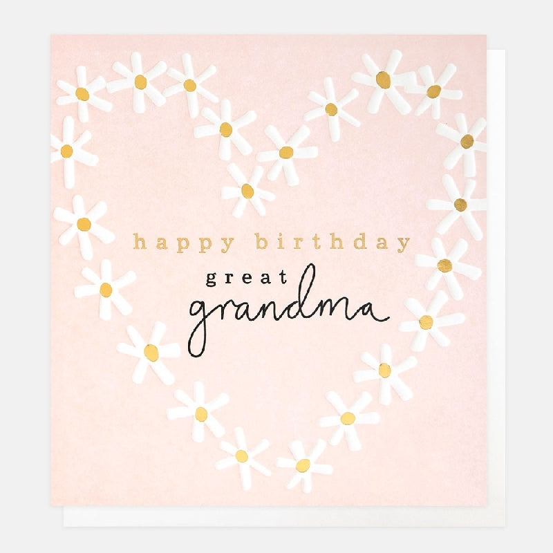 Great Grandma Relative Birthday Card