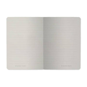 Symmetrical Flora Small Lined Notebook