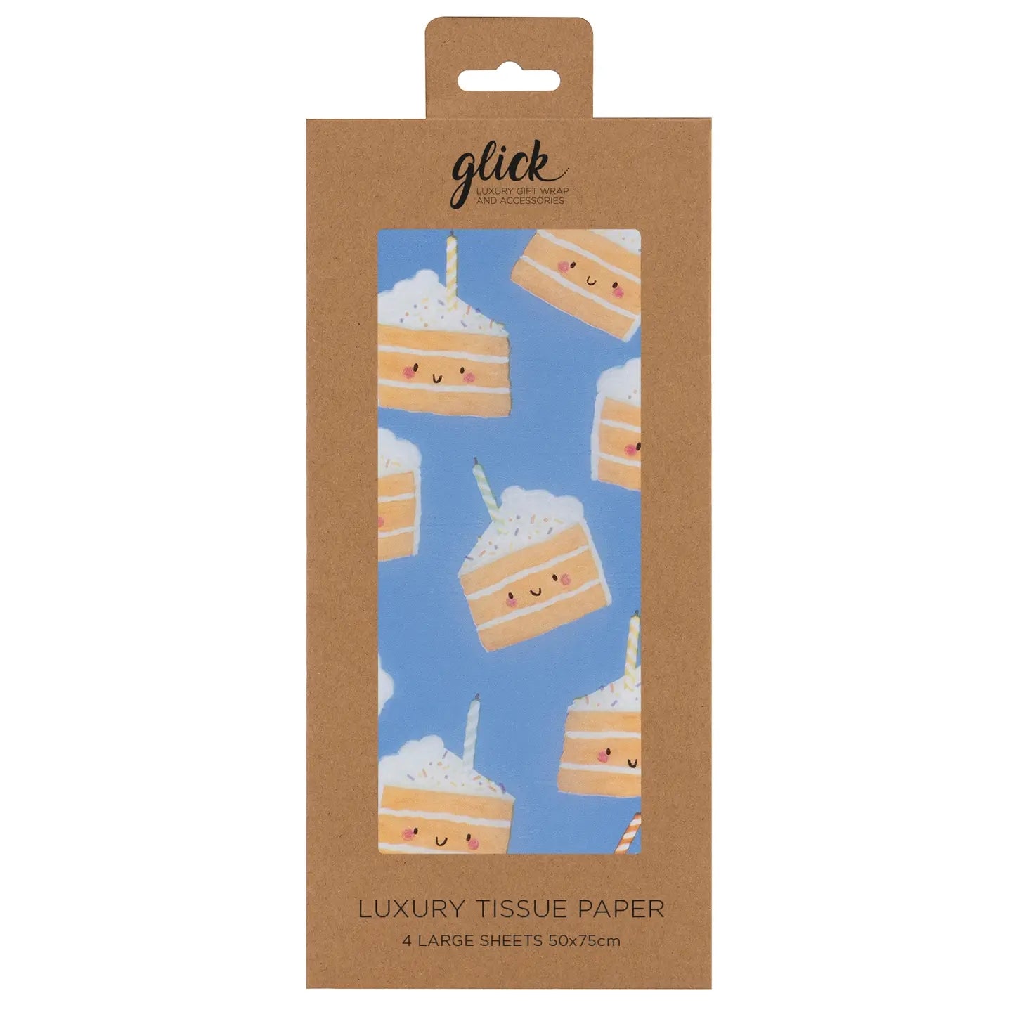 Cakey Blue Tissue Paper
