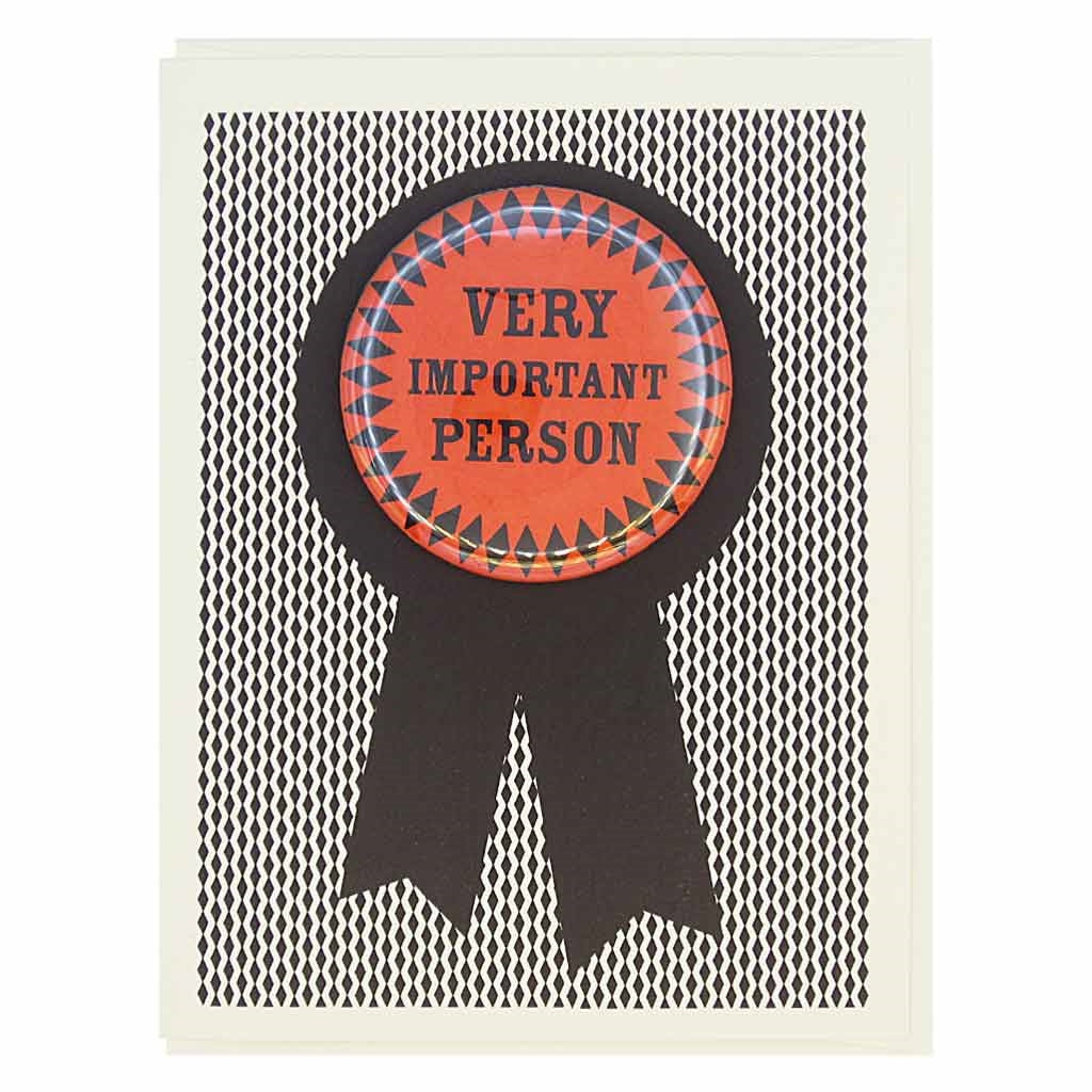 Very Important Person Birthday Card