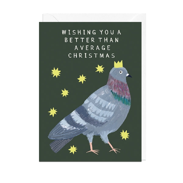 Pigeon Christmas Card