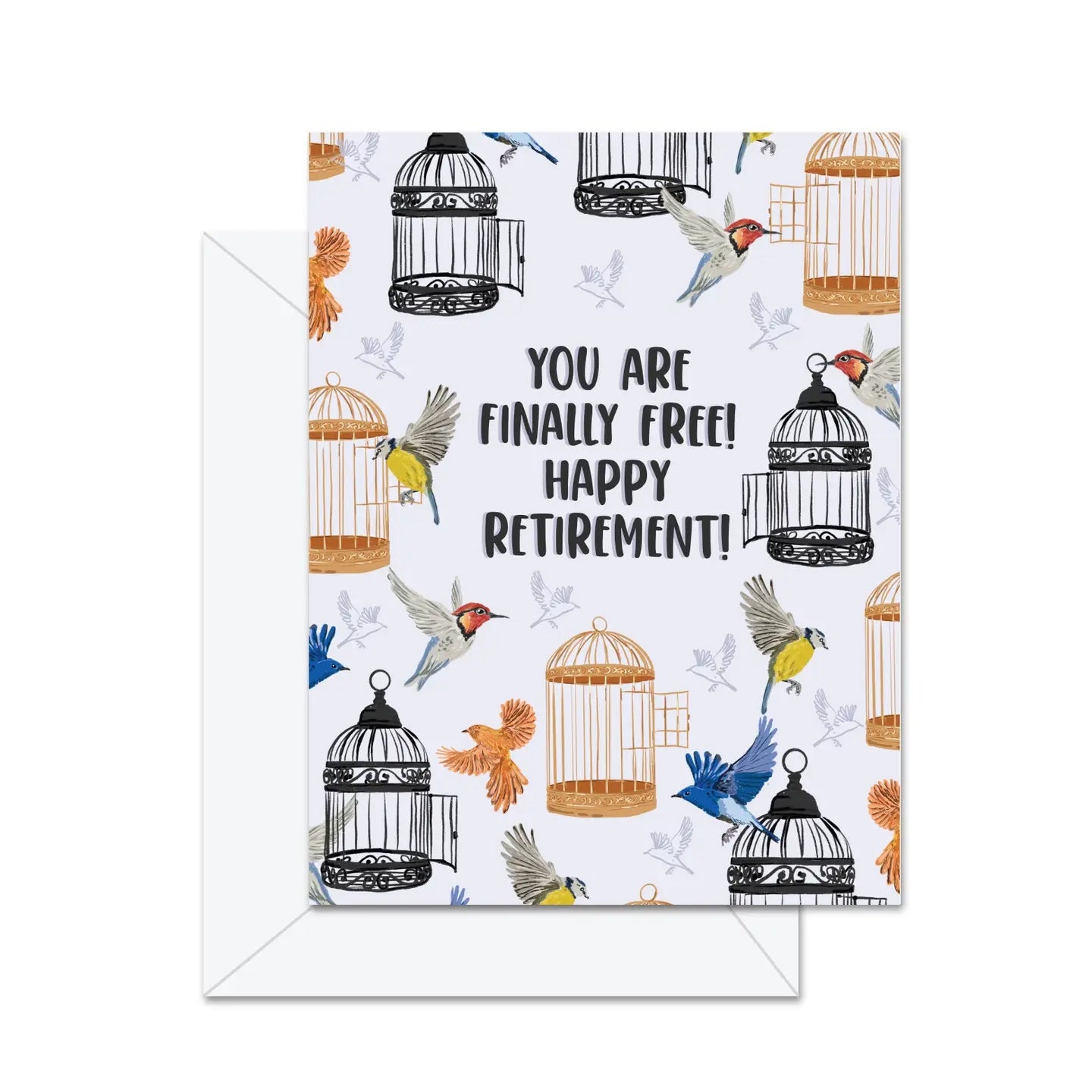 Finally Free Retirement Card