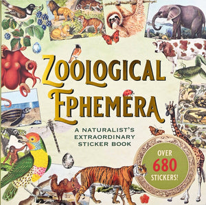 Zoological Ephemera Sticker Book
