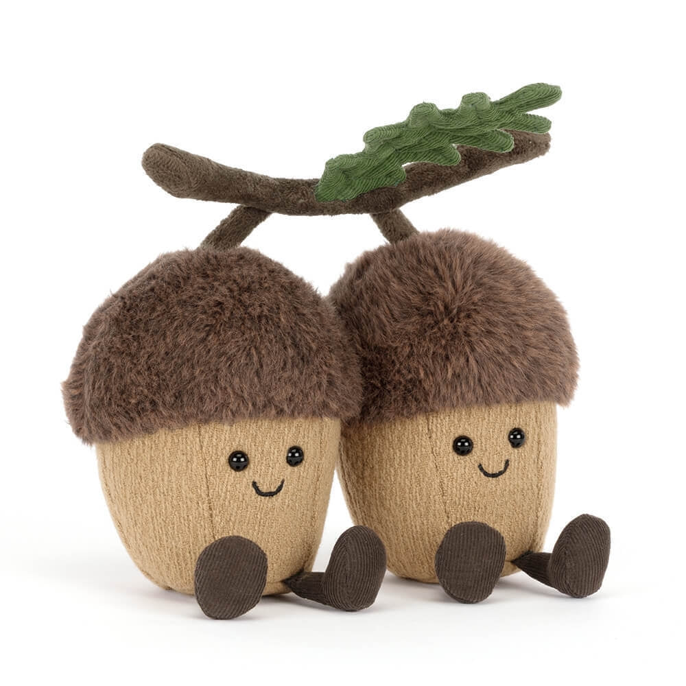 Jellycat Amuseables Ort & Tum Acorns Plush