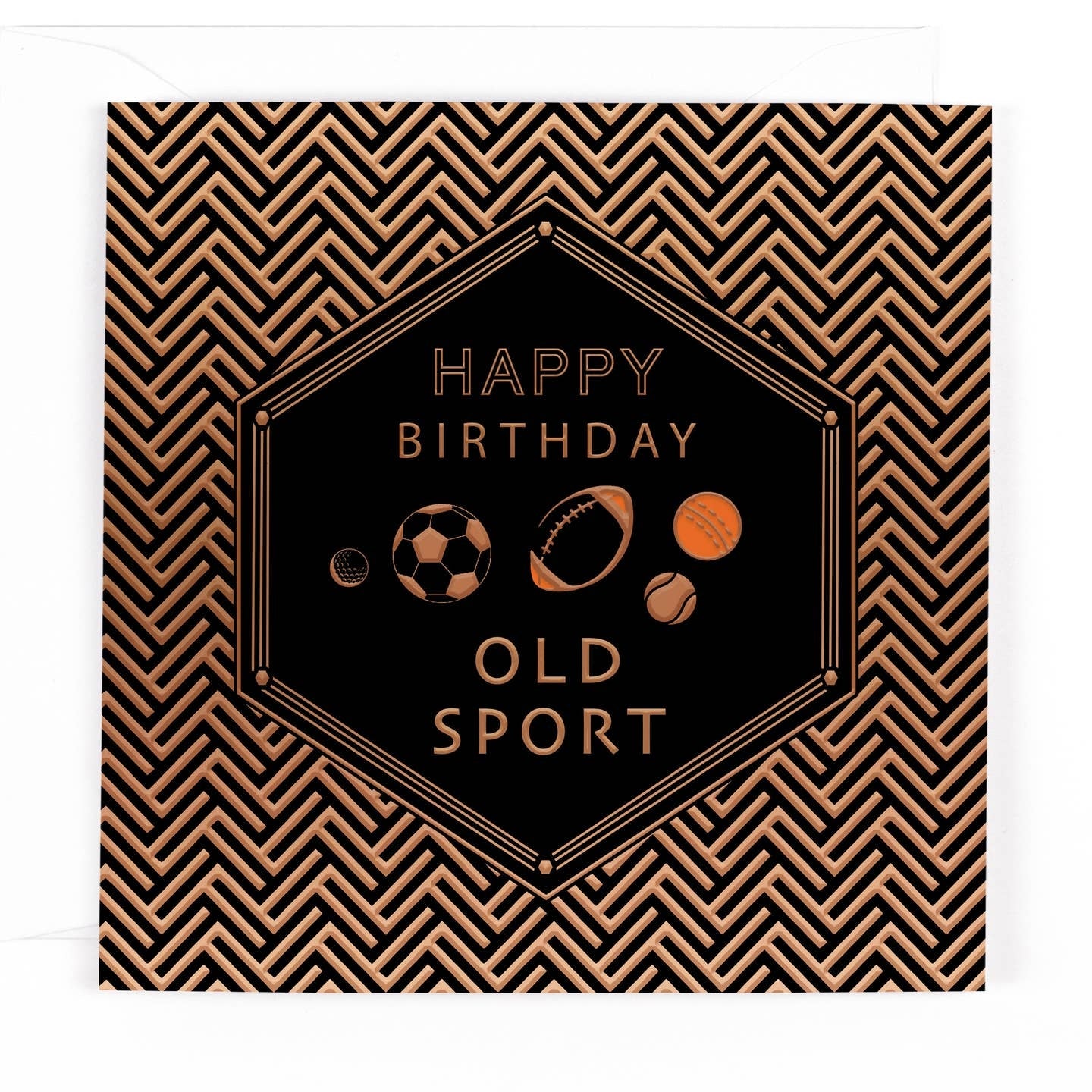 Old Sport Birthday Card